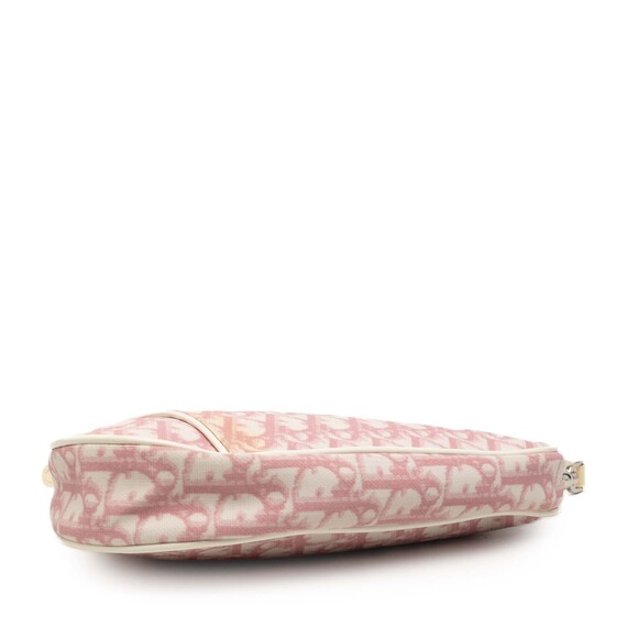 Pre-Loved Dior Mini Diorissimo Coated Canvas Saddle Pochette - Picture 3 of 11